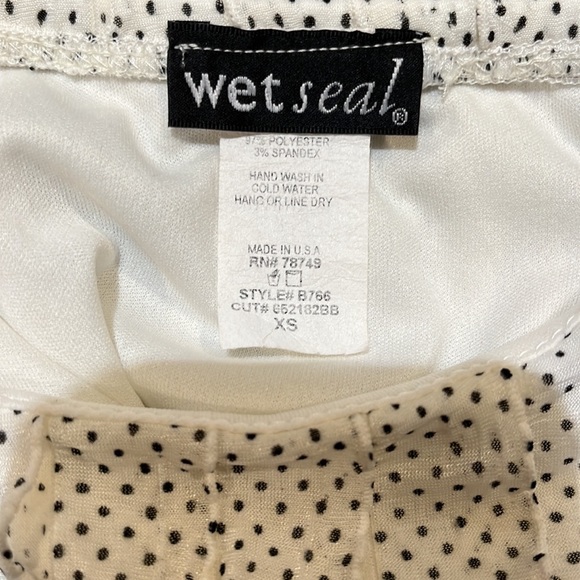 Vintage 90s Wet Seal Spaghetti Strap Tunic Top - Picture 8 of 8